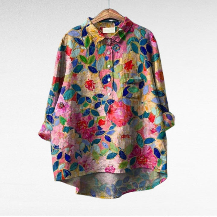 Clara | Blusa de lino