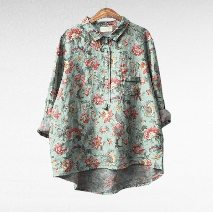 Clara | Blusa de lino