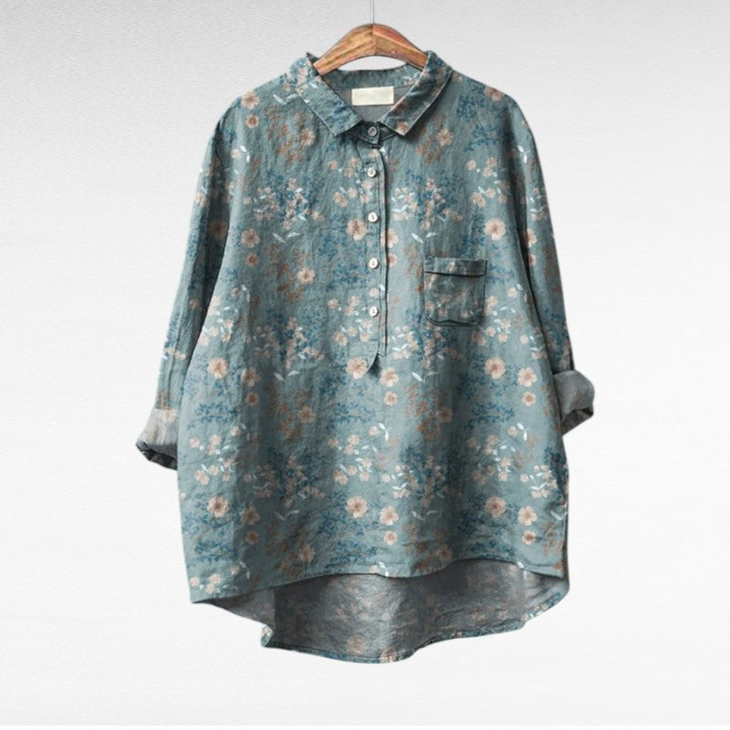 Clara | Blusa de lino