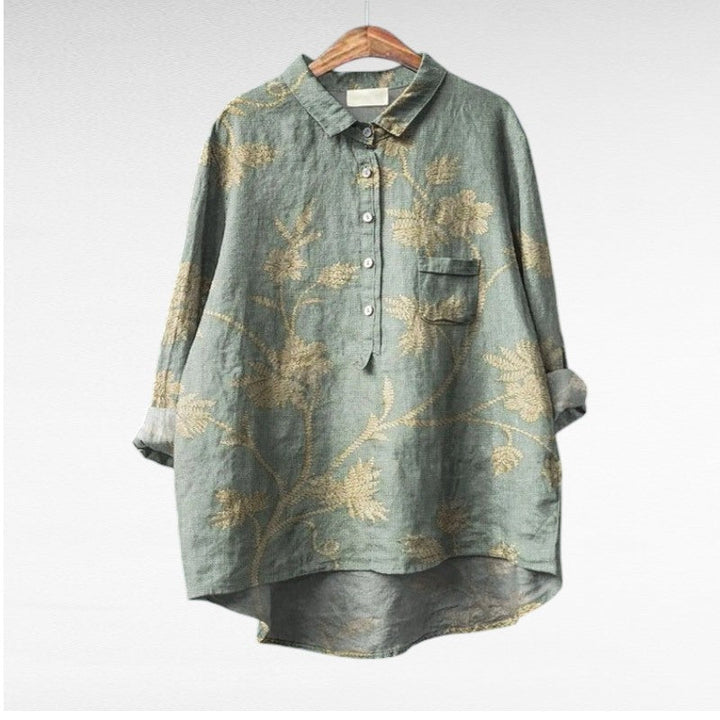 Clara | Blusa de lino