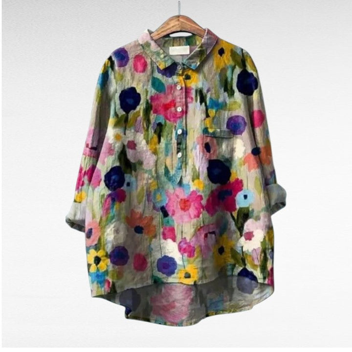 Clara | Blusa de lino